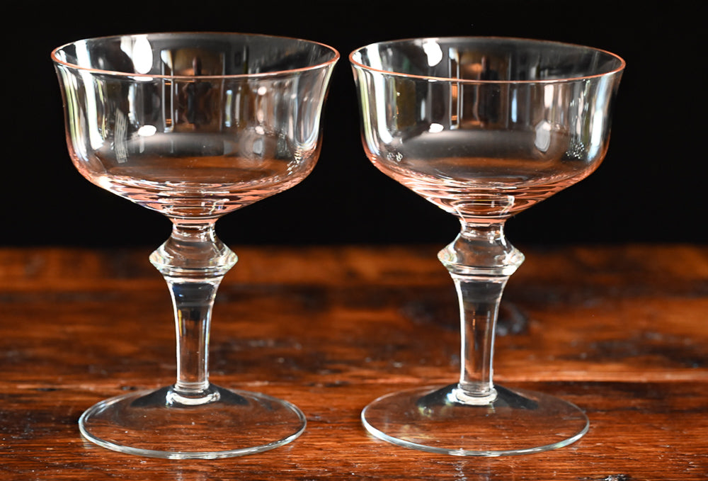 Denby Aurora Rose Sherbet Glasses