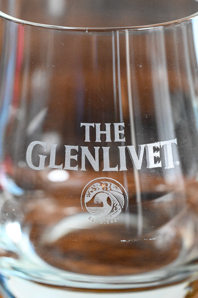 clear The Glenlivet glencairn glasses