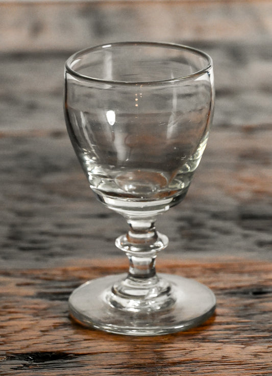 clear wine glass