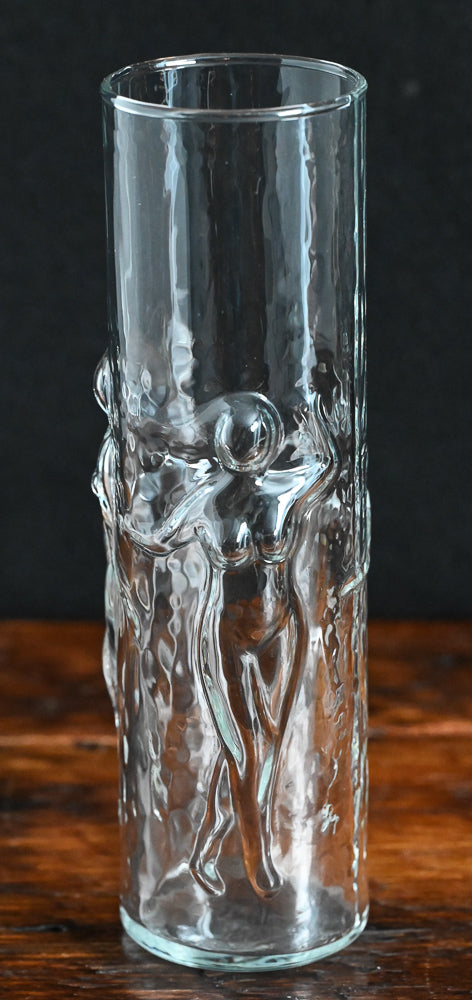 naked ladies glass - Libbey Tumbler