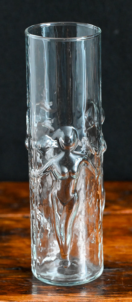 naked ladies glass - Libbey Tumbler