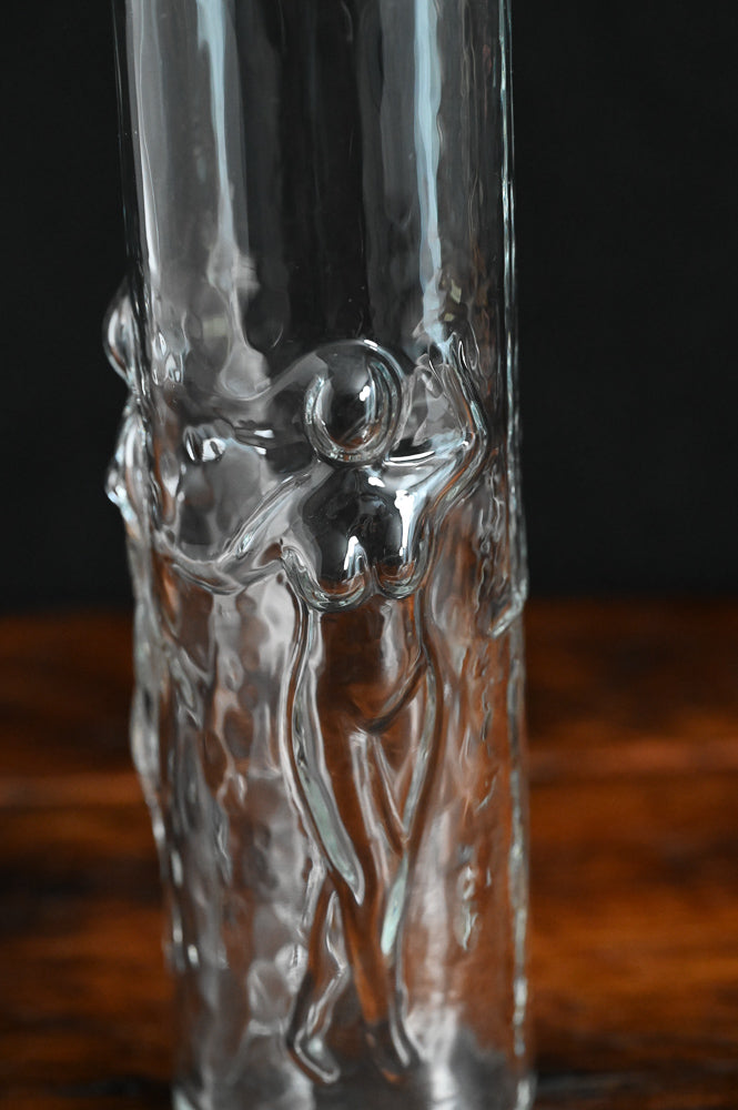 naked ladies glass - Libbey Tumbler
