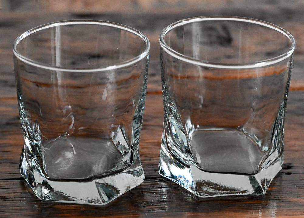 clear glass rocks glass