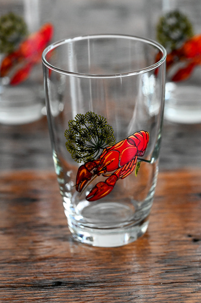 Lobster print tumbler