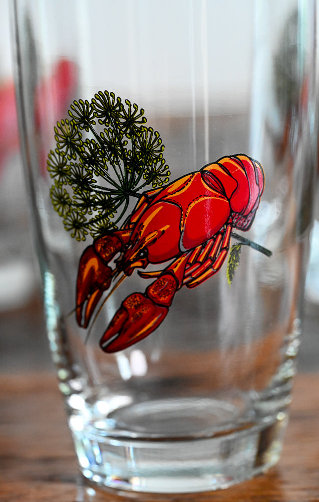 Lobster print tumbler