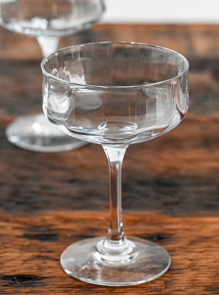 clear large cocktail coupes