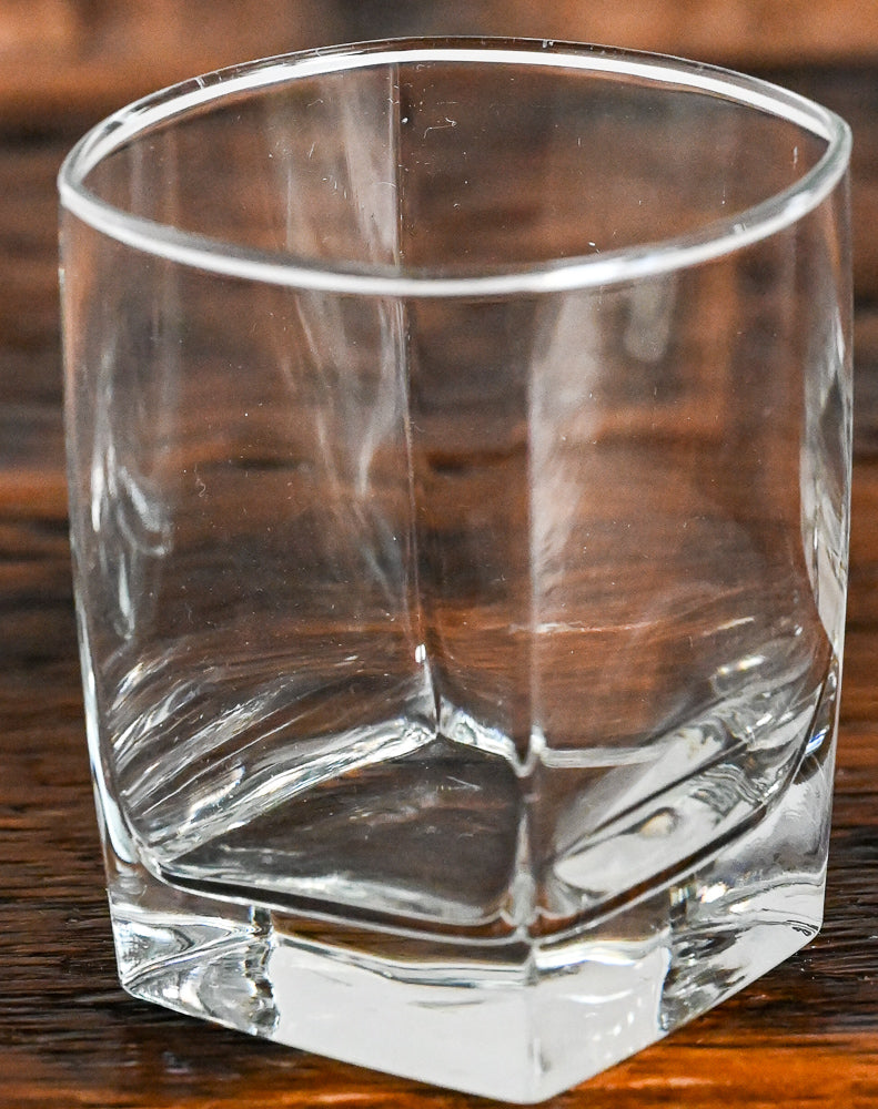clear rocks glass