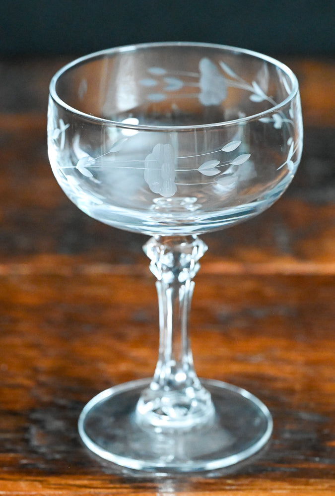 Princess House Crystal Heritage Champagne Coupe