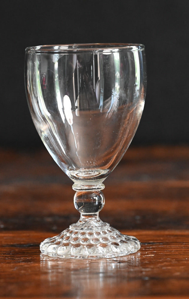 Anchor Hocking Bubble Foot Wine Glass