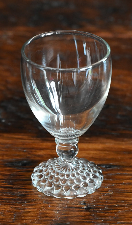 Anchor Hocking Bubble Foot Wine Glass