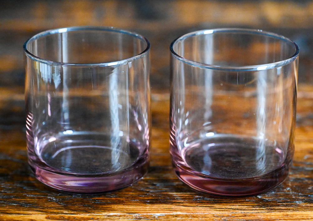 Metropolitan Plum Libbey Rocks Glasses