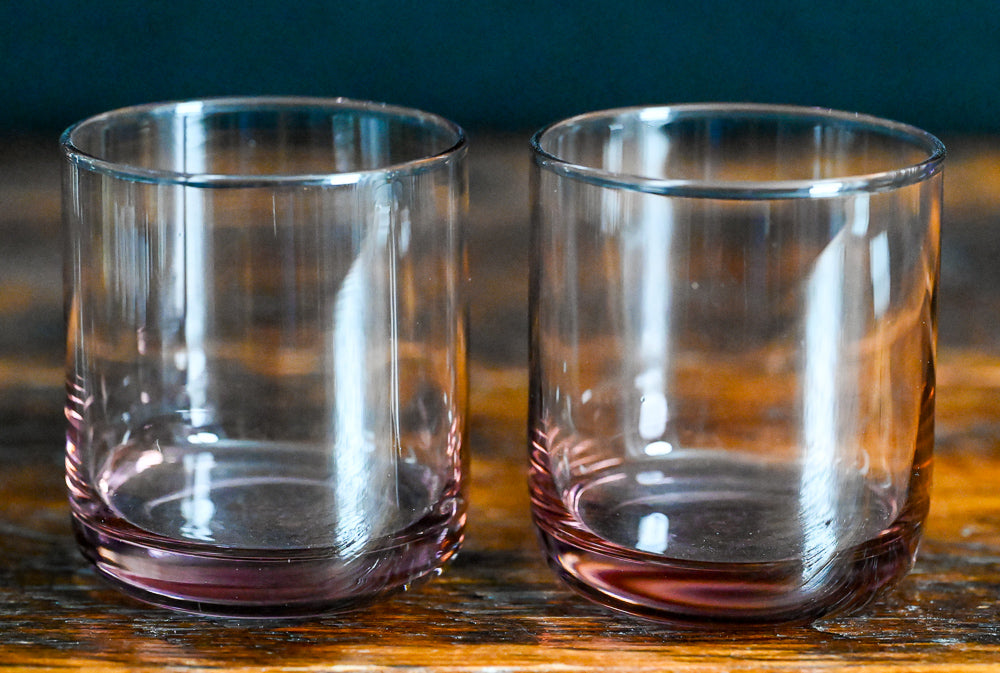 Metropolitan Plum Libbey Rocks Glasses