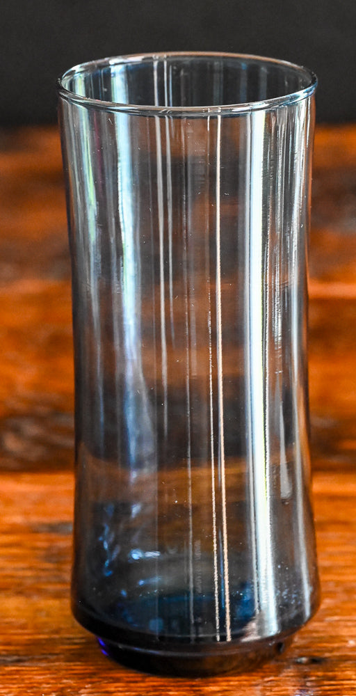 dusky blue Libbey Apollo tumblers