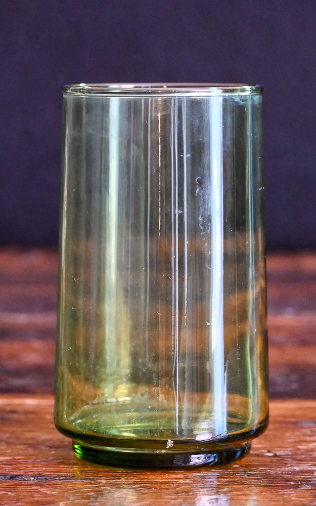 avocado green Anchor Hocking Finlandia tumblers