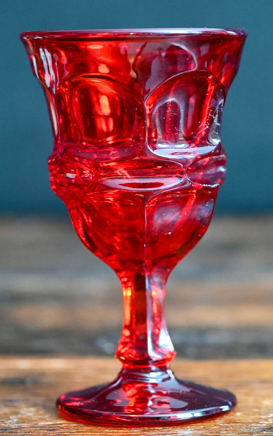 Fostoria Argus Ruby Wine Glass