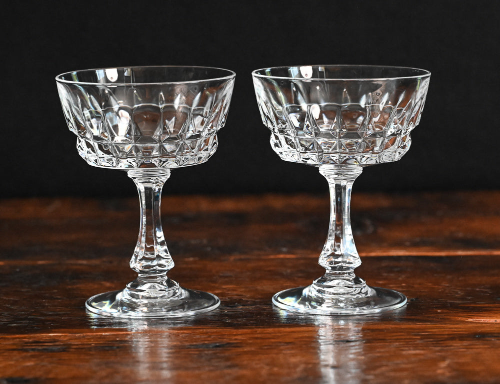 clear Cristal D'arques Durand Versailles coupes