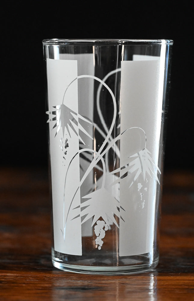 White Tropical Tumblers