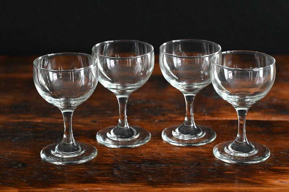 clear port wine glasses