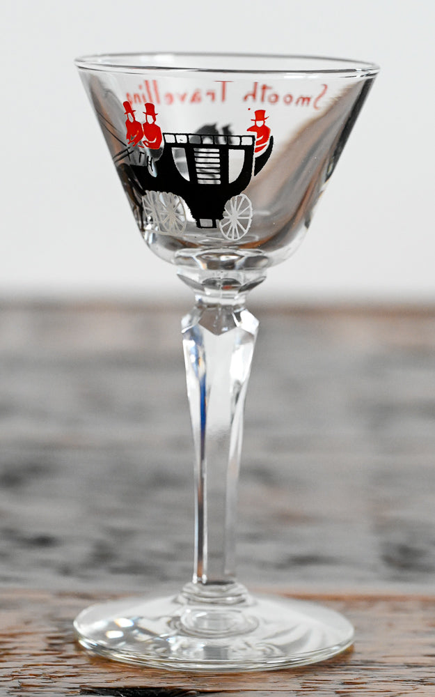 Smooth Traveling Libbey Cordial Glass