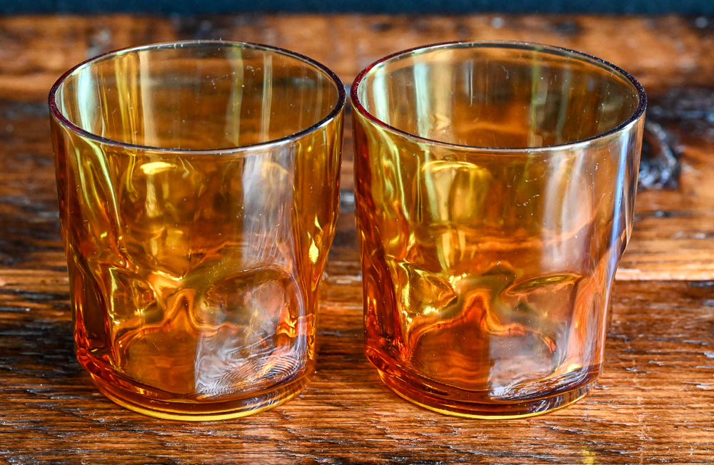Duralex Picardie Amber Rocks Glasses