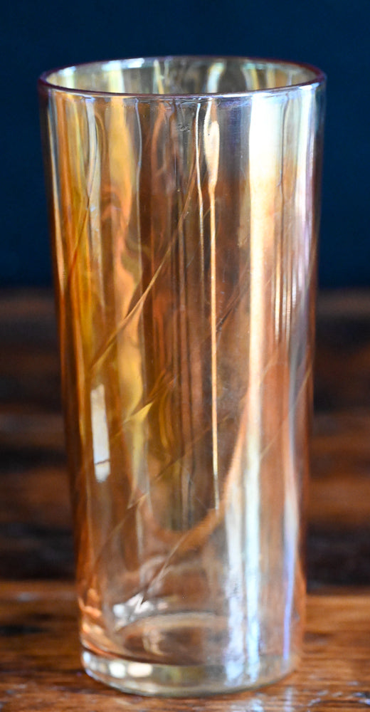 marigold Carnival Jeanette Swirl Drinking Glasses