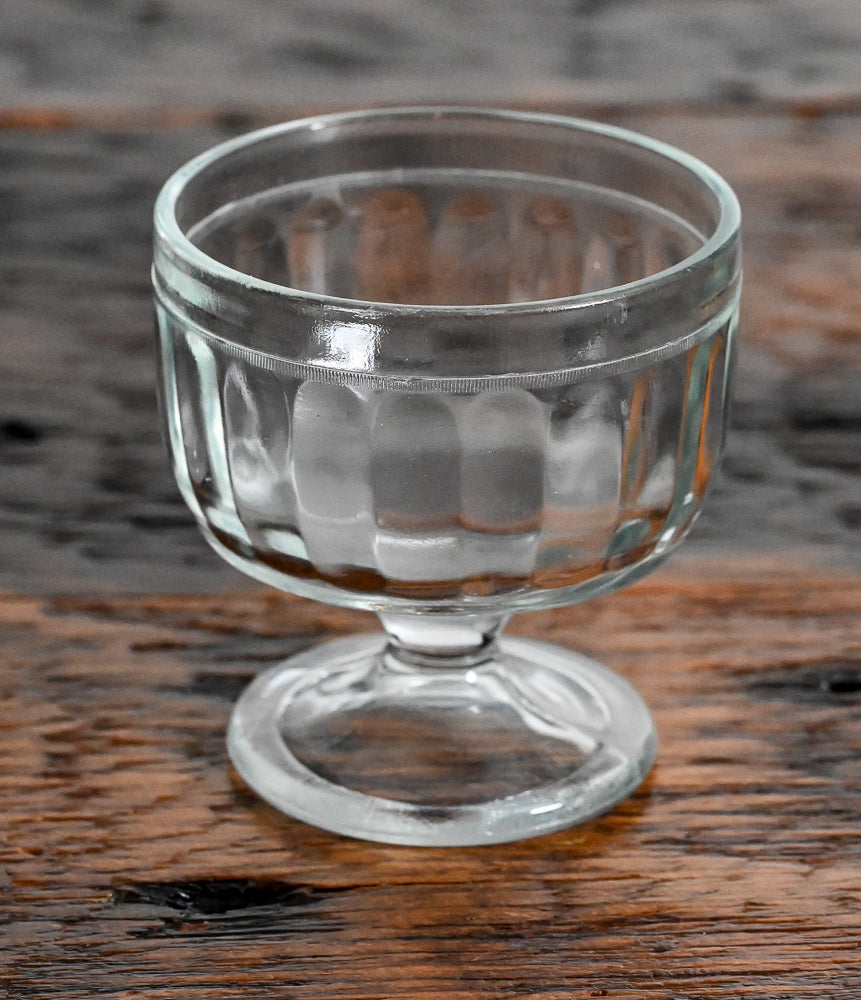 clear glass sherbet glasses