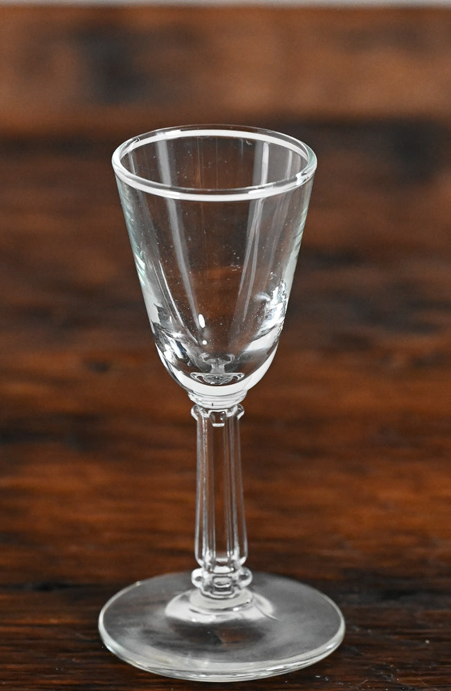 Libbey clear cordial glass