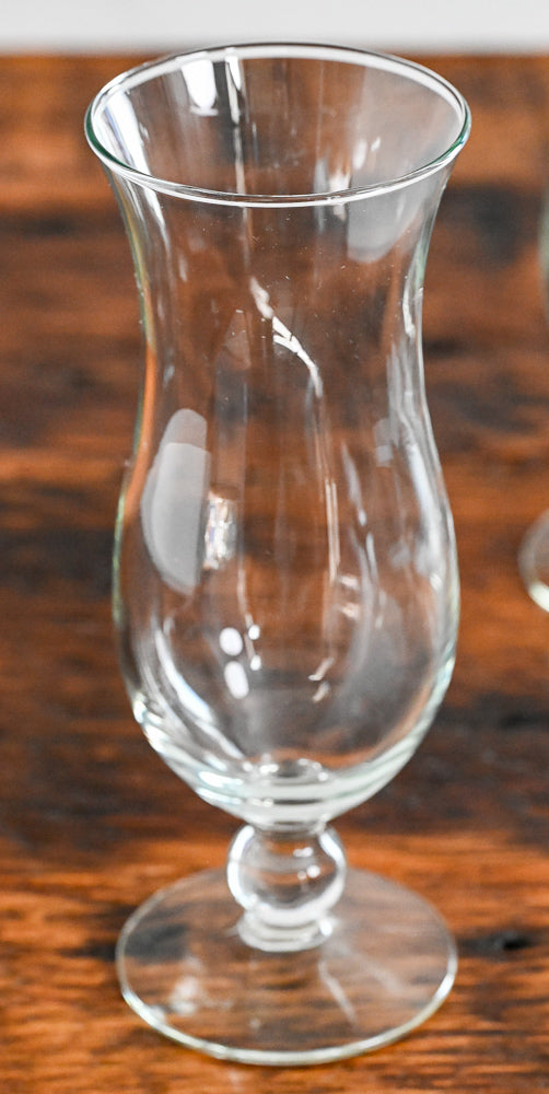 tall stemmed hurricane glasses
