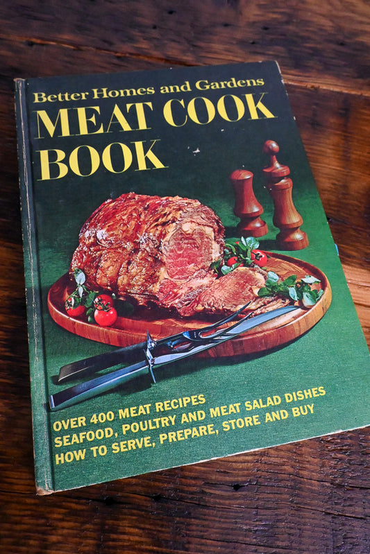 green Better Homes and Gardens Meat Cook Book