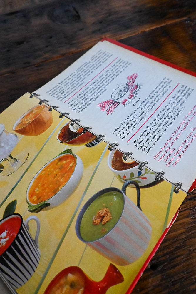 inside Campbell's Soup cookbook