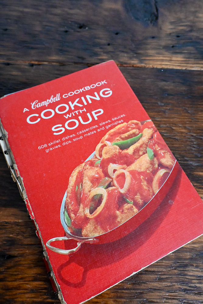 red Campbel's soup cookbook