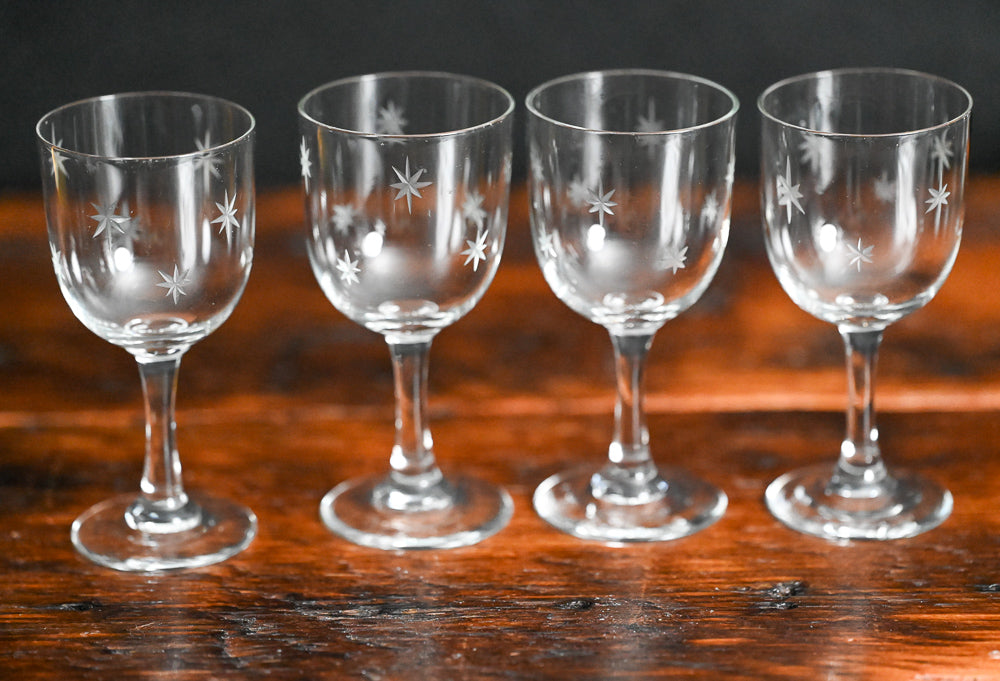 atomic stars cordial glasses