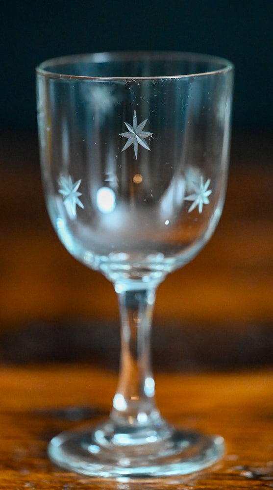 atomic stars cordial glasses