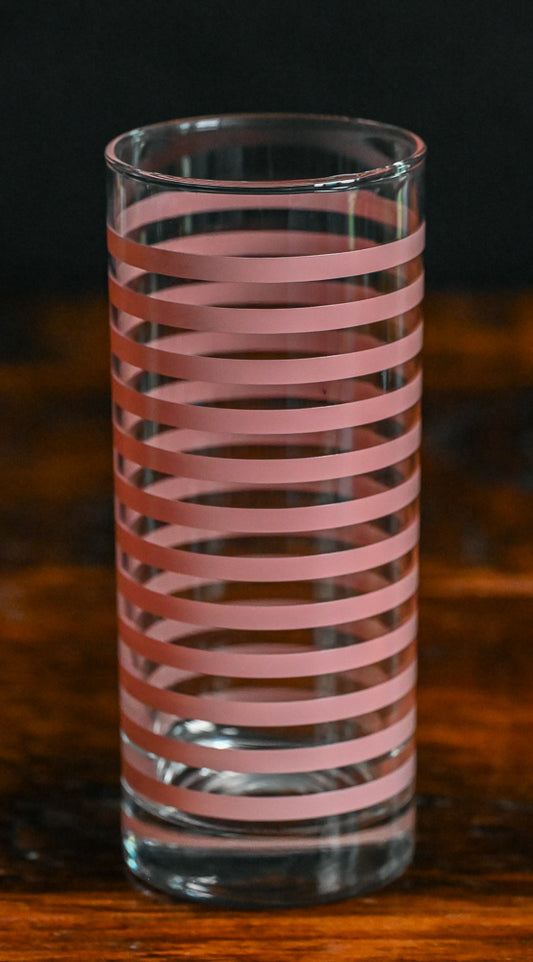 pink stripe Ocean tumblers