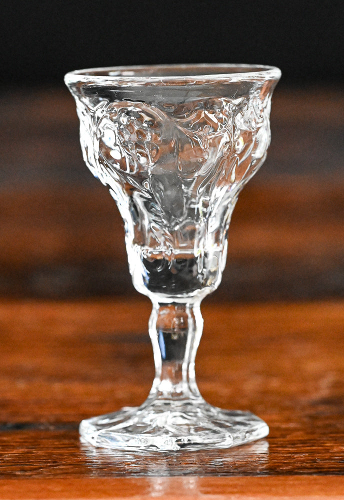 McKee Glass Rock Crystal Cordial Glass