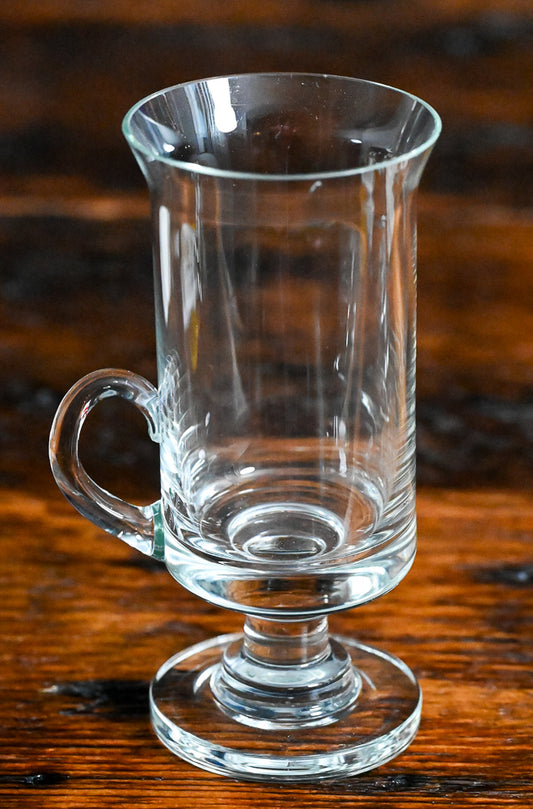 Anchor Hocking Irish Coffee Mug clear glass