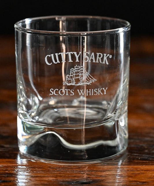 Cutty Sark whisky rocks glasses