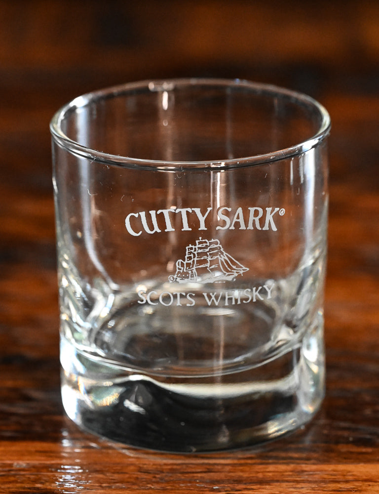 Cutty Sark whisky rocks glasses