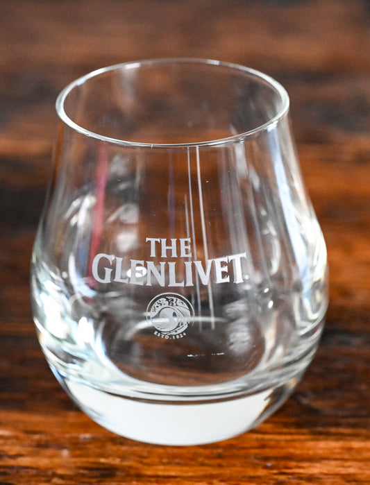 clear The Glenlivet glencairn glasses