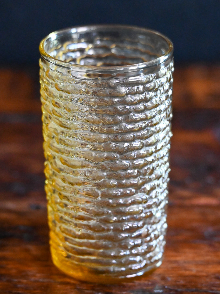 Anchor Hocking Soreno Honey Gold tumblers