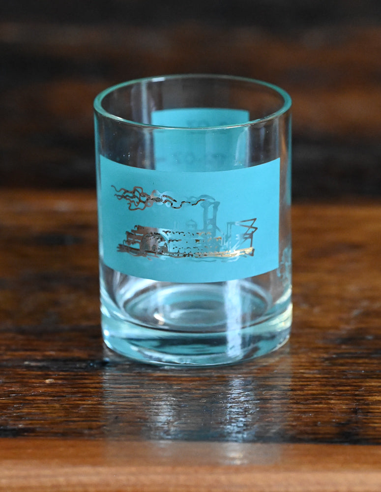 Libbey Southern Comfort Steamboat shotglass