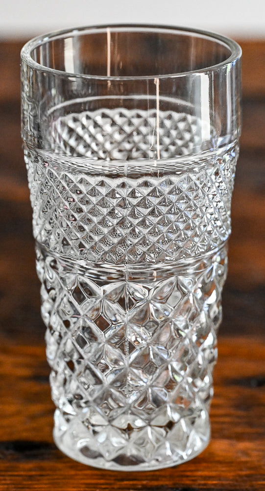 Anchor Hocking clear glass tumbler