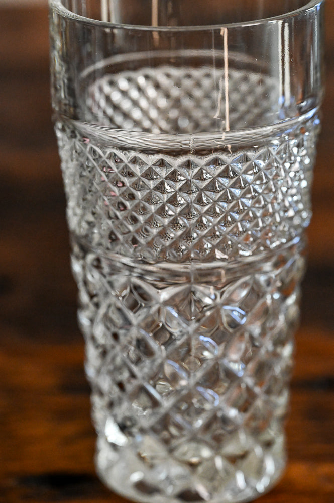 Anchor Hocking clear glass tumbler