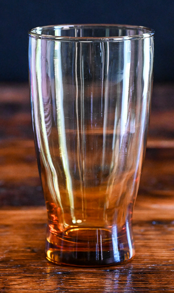 Libbey amber tumbler