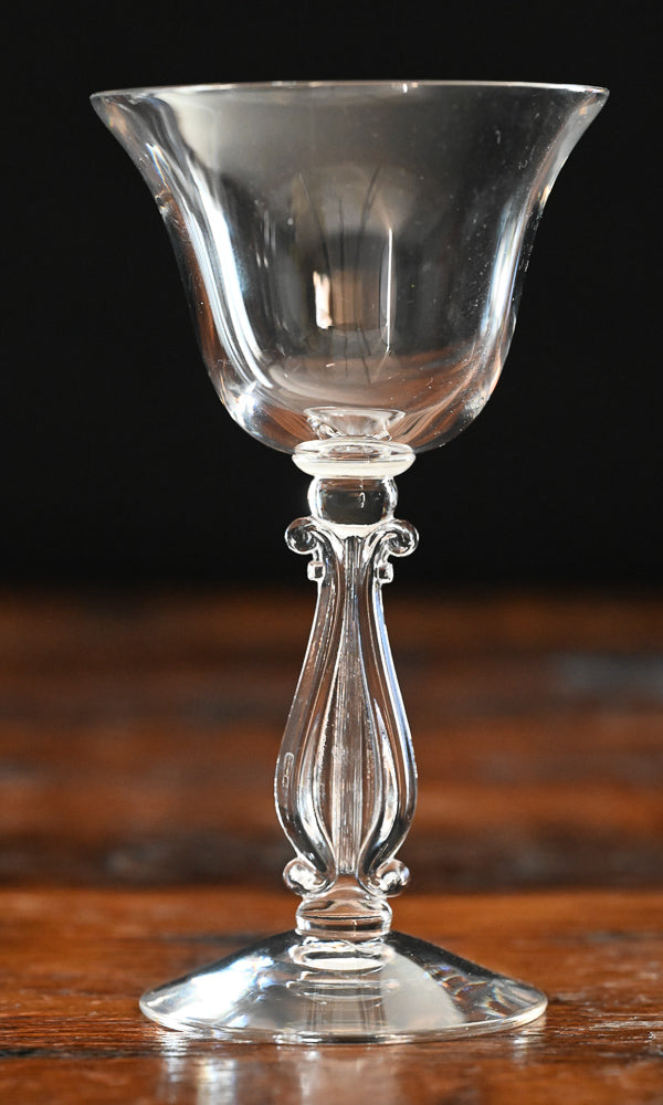 clear Cambridge Regency Harp Stradivari Coupes