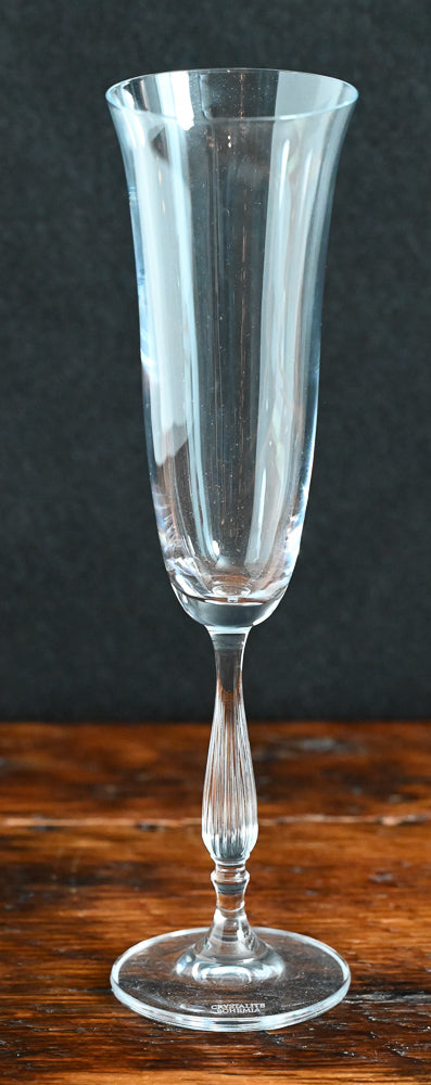 Fregata Crystalite Bohemia clear, tall champagne flute