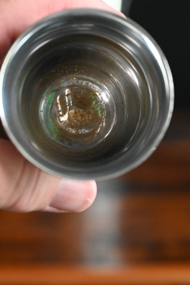 inside silver plated goblets