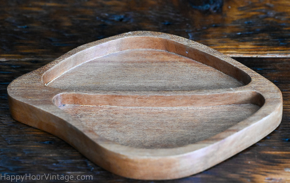 Divided Wood Tray