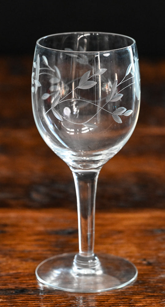 Princess House Heritage Wine Glasses
