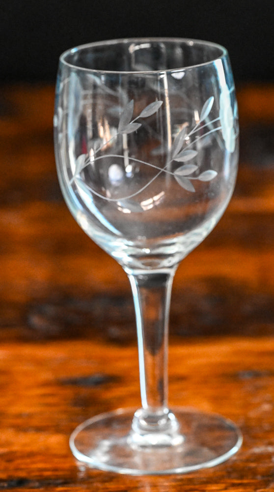 Princess House Heritage Wine Glasses